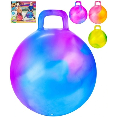 Teddies Míč skákací s úchytem 45cm mix barev v krabičce 20x17x6 5cm – Hledejceny.cz
