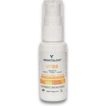 Vegetology Vitashine sprej. Vitamín D3 1000 iu 20 ml