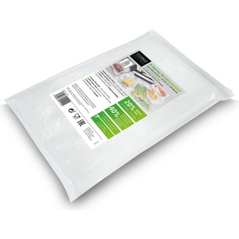 CASO Design Релефни пликове за вакуумиране Caso, 4ри звезди размер 20×30 cm, 60 плика, дебелина 150 μm (CAS.1121)