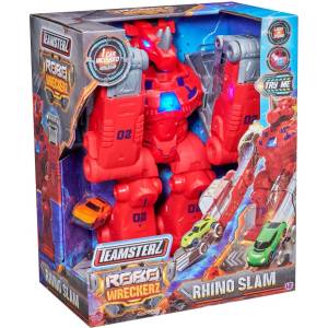 HTI HTI TEAMSTERZ Robo Wreckerz Носорог Изстрелвачка с Кола