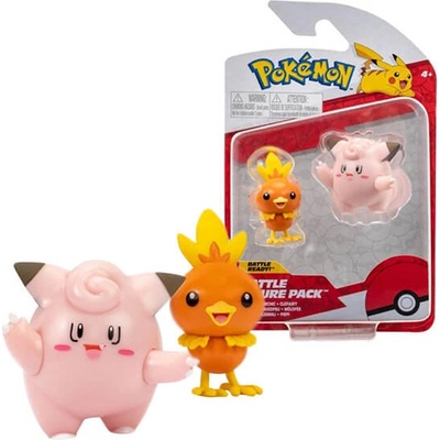BOTI Pokémon akčné Torchic a Clefairy 5 cm