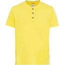 Camel Active tričko HENLEY 1/2 ARM žlutá