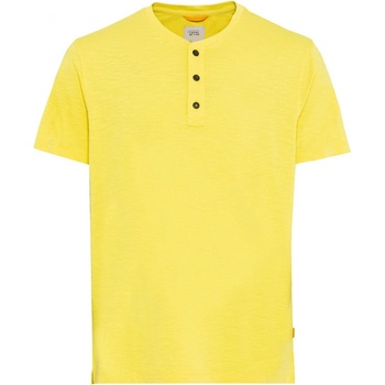 Camel Active tričko HENLEY 1/2 ARM žlutá