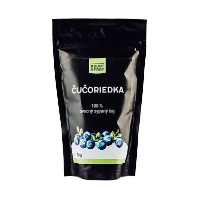 Mountberry Čučoriedka 100% ovocný sypaný čaj 70 g