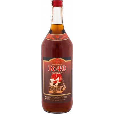 R40 tuzemský 40% 1 l (čistá fľaša)