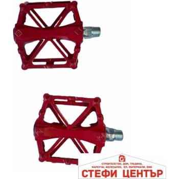 Image 1 of Paolo ПЕДАЛИ ЗА ВЕЛОСИПЕД pa522 2 БР/К-Т - ЧЕРВЕНИ (39026)