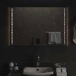 vidaXL LED огледало за баня, 90x60 см (151733)
