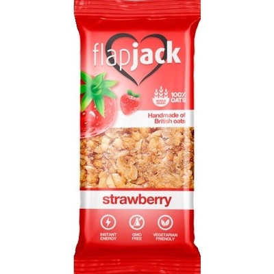 FlapJack Ovesná tyčinka jahoda 100g