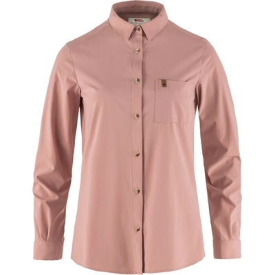 Fjällräven Дамска риза с копчета Fjällräven Women's Övik Lite Shirt L/S Blouse - Dusty Rose - размер XL (133-0486-0314)