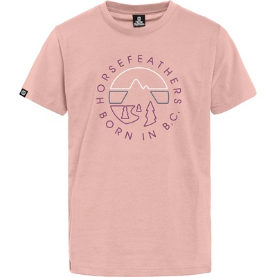 Horsefeathers Детска тениска Line Circle - lotus Horsefeathers | Rozov | Момчешки | XL
