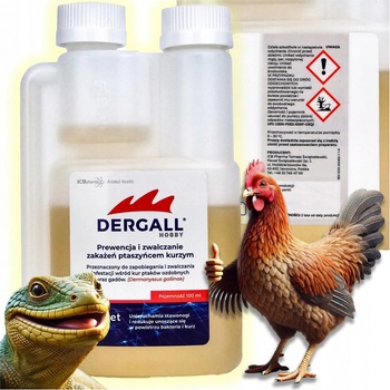DERGALL Proti parazitom a roztočom 100 ml