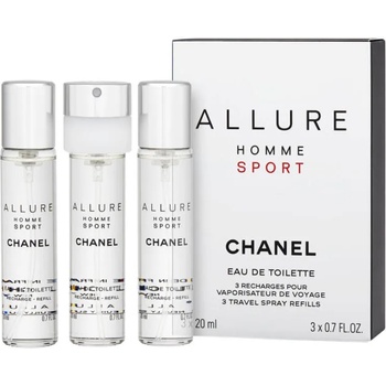 CHANEL Allure Homme Sport (Refills) EDT 3x20 ml (3145891238105)