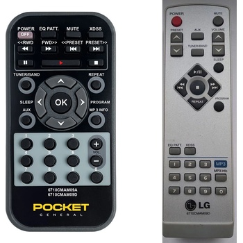 GENERAL Lg 6710cmam09d - дистанционно управление дубликат (6710cmam09d)