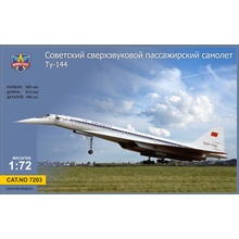 MODELSVIT Tupolev Tu 144 Supersonic airliner Aeroflot 1:72