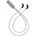 Dekoni Audio Ensemble USB-C Silver 52" Braided MMCX IEM Кабел за слушалки (CBZ-USBC-TW-52-MMCX)