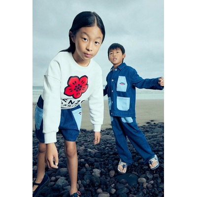 KENZO Детски памучен суичър Kenzo Kids (K61047.114.150)