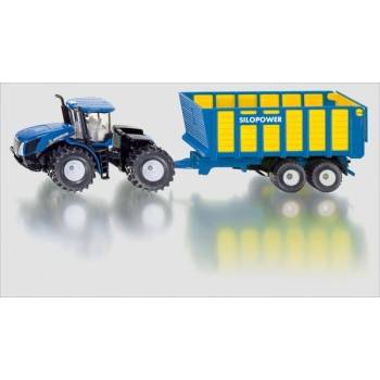 Siku Farmer Traktor New Holland s prívesom Joskin 1:50
