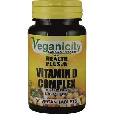 Veganicity Vitamin D komplex 1600 IU 90 tabliet