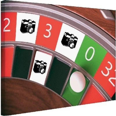 IMPAR Fotoobraz na plátno Ruleta 70x50 cm