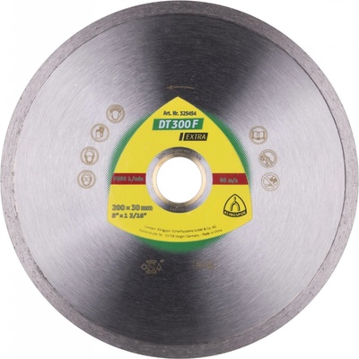 Diamantové řezné kotouče DT 300 F KLINGSPOR Varianta: DT 300 F 100X1,6X22,23