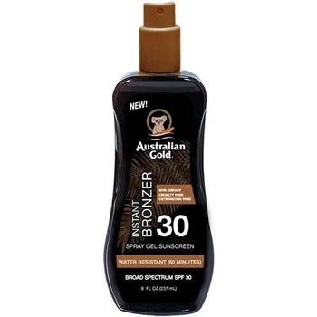 Australian Gold Spray Gel wInstant SPF 30 sunscreen 237ml - Golden (White)