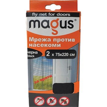 Image 1 of MAGUS МРЕЖА ПРОТИВ КОМАРИ MAGUS 1.4x2.2м ЧЕРНА (81826)