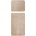 Lalee Постелка за баня Bari BAR 102, 50х120, бежова (BAR102BEI50120/SET)