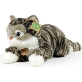 Rappa Плюшена сива котка таби 40 см eco-friendly