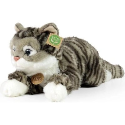 Rappa Плюшена сива котка таби 40 см eco-friendly