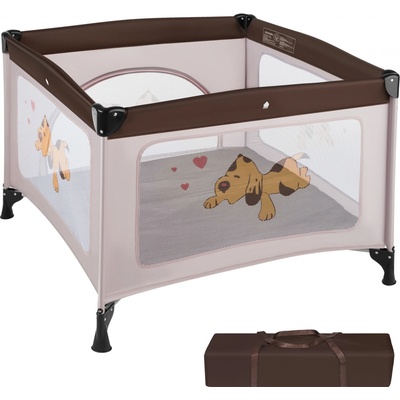 PETITE&MARS Postýlka dětská polohovatelná s funkcí kolébky Glory 2v1 Mocha Beige – Zboží Dáma