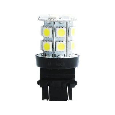 m-tech LED P27/7W 3157 20xSMD5050 White крушка (L082W)