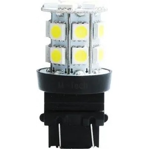 m-tech LED P27/7W 3157 20xSMD5050 White крушка (L082W)