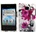 LG Optimus L3 E400 Purple Flower V5 Силиконов Калъф + Протектор