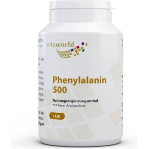 vitaworld Phenylalanin / Фенилаланин 1000 mg, 120 таблетки (16322094 VW)