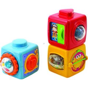 Playgo Abc кубчета за изграждане на умения бебешка играчка