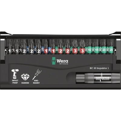 Wera Bit Check Impaktor 1 29+1+1 ks