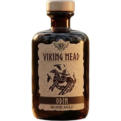 Hřebečská medovina Viking Mead Odin Wood Aged 0,5 l – Zboží Mobilmania