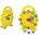Teddies Обучаващи часовници пластмасови вложки (00880059)