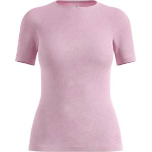 Odlo Дамско синтетично термобельо Odlo Women's Performance Light Rain Dye Top S/S Synthetic base layer - Hyper Pink (114-3819-0113)