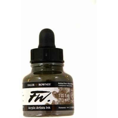 Daler-Rowney FW artist akrylový tuš 29,5 ml flame orange