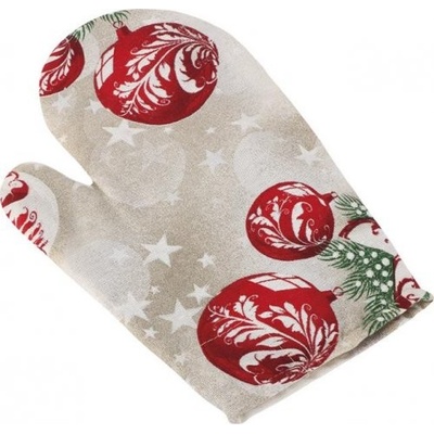 Bellatex Kuchyňská chňapka vánoční baňky chňapka 28x18 cm – Zboží Dáma