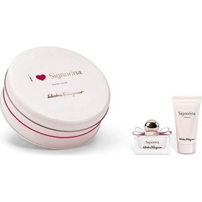 Salvatore Ferragamo Signorini EDP 30 ml + telové mlieko 50 ml darčeková sada