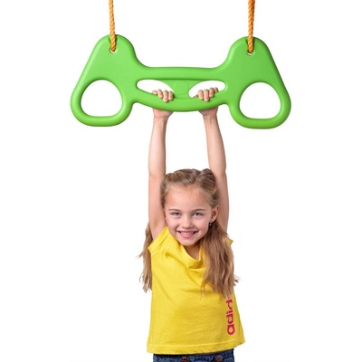 Woody Dětská závěsná hrazda plastová zelená