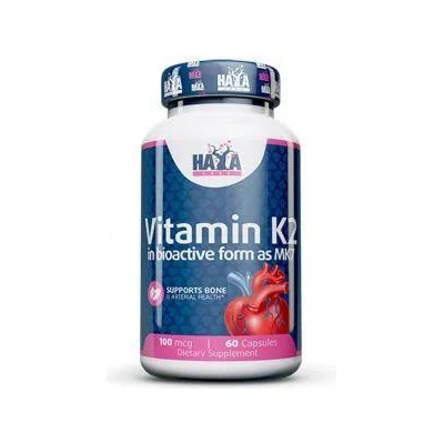 Haya Labs Витамин K2-Mk7 100mcg, 60 капсули, 174