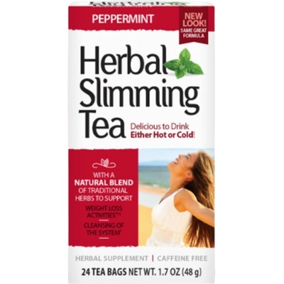 21st Century Herbal Slimming Tea - Peppermint [24 Пакета]