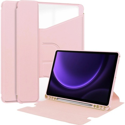 Vsetkonamobil 141652 CRYSTAL FLEXI Zaklápací obal pre Samsung Galaxy Tab S9 FE / Tab S10 FE / Tab S10 Lite ružový