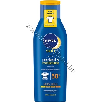 Nivea Лосион Nivea Sun Protect & Moisture SPF 50, p/n NI-85666 - Хидратиращ слънцезащитен лосион (NI-85666)