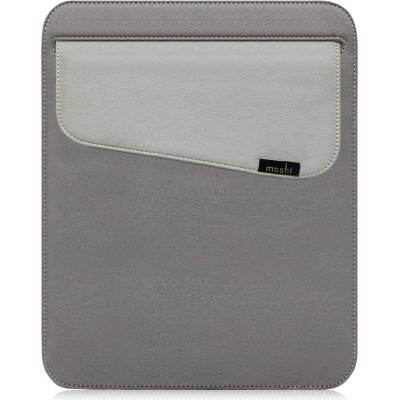 Moshi Muse Slim Fit Sleeve - микрофибърен калъф за iPad и таблети до 12.9 инча (сив)