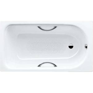 KALDEWEI Advantage - Правоъгълна вана Saniform Plus Star 331, 150x70 см, с отвори за дръжки, противоплъзгащо покритие по цялата повърхност, бяла 133134010001 (133134010001)
