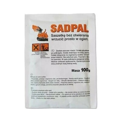 Sadpal čistič komína a všech částí kotlů 100 g